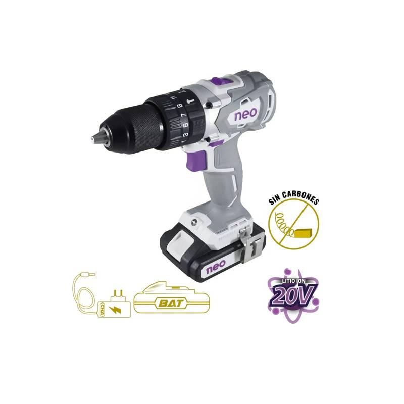 TALADRO INALAMBRICO PERCUTOR NEO TP 1013/20 C1