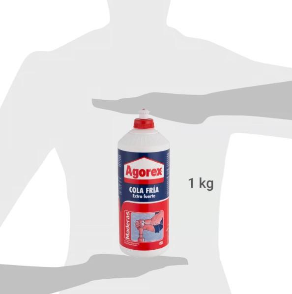COLA FRIA AGOREX EXTRA FUERTE MADERA 1 KILO