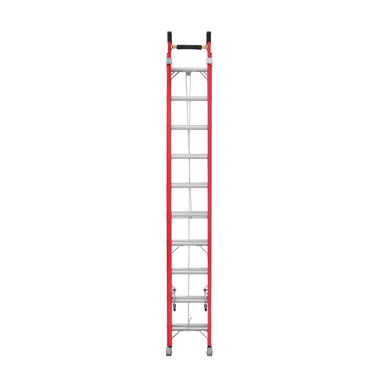 ESCALA EXTENSIBLE EVEREST F/ VIDRIO 8 MTS C/ CUERDA JKS3-80