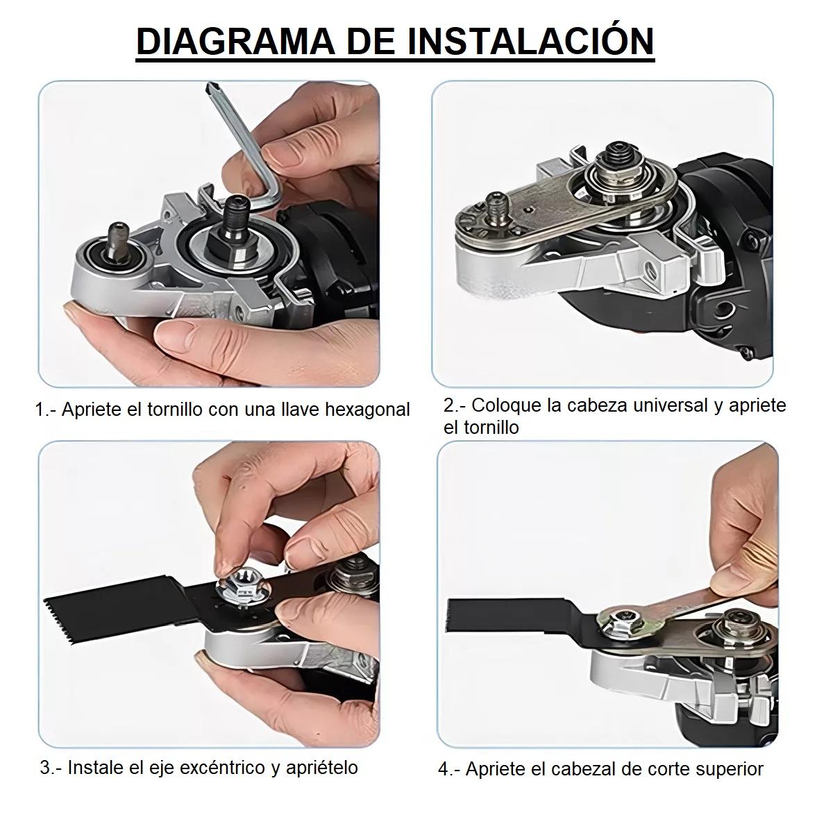 ADAPTADOR MULTIFUNCIONAL PARA ESMERIL ANGULAR FLOVI RQT-819