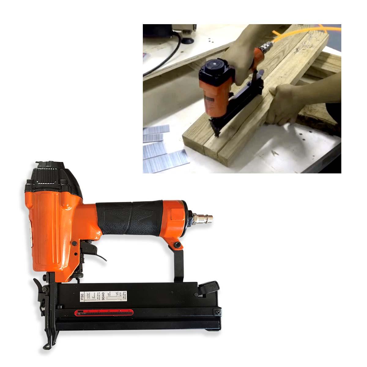 ENGRAPADORA Y CLAVADORA NEUMATICA FLOVI 2 EN 1 RQT-305