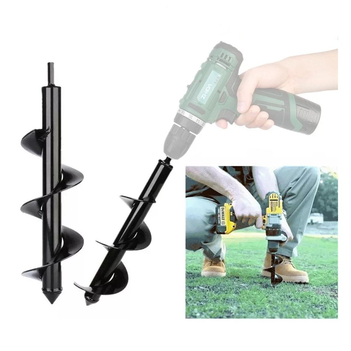 BROCA AHOYADORA PLANTAR JARDIN PARA TALADRO 8X45CM RQT-056