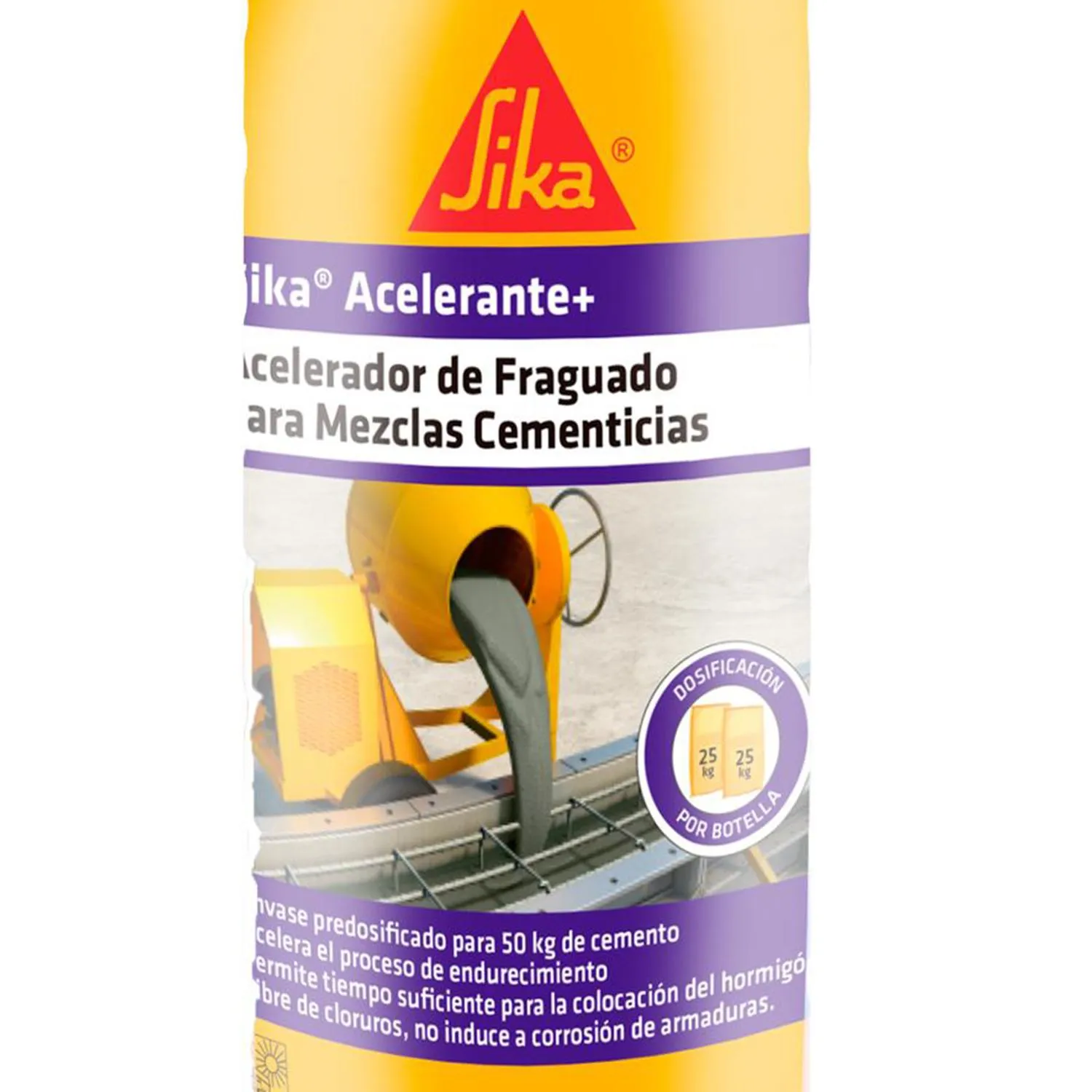 SIKA ACELERANTE + BOTELLA 950 ML