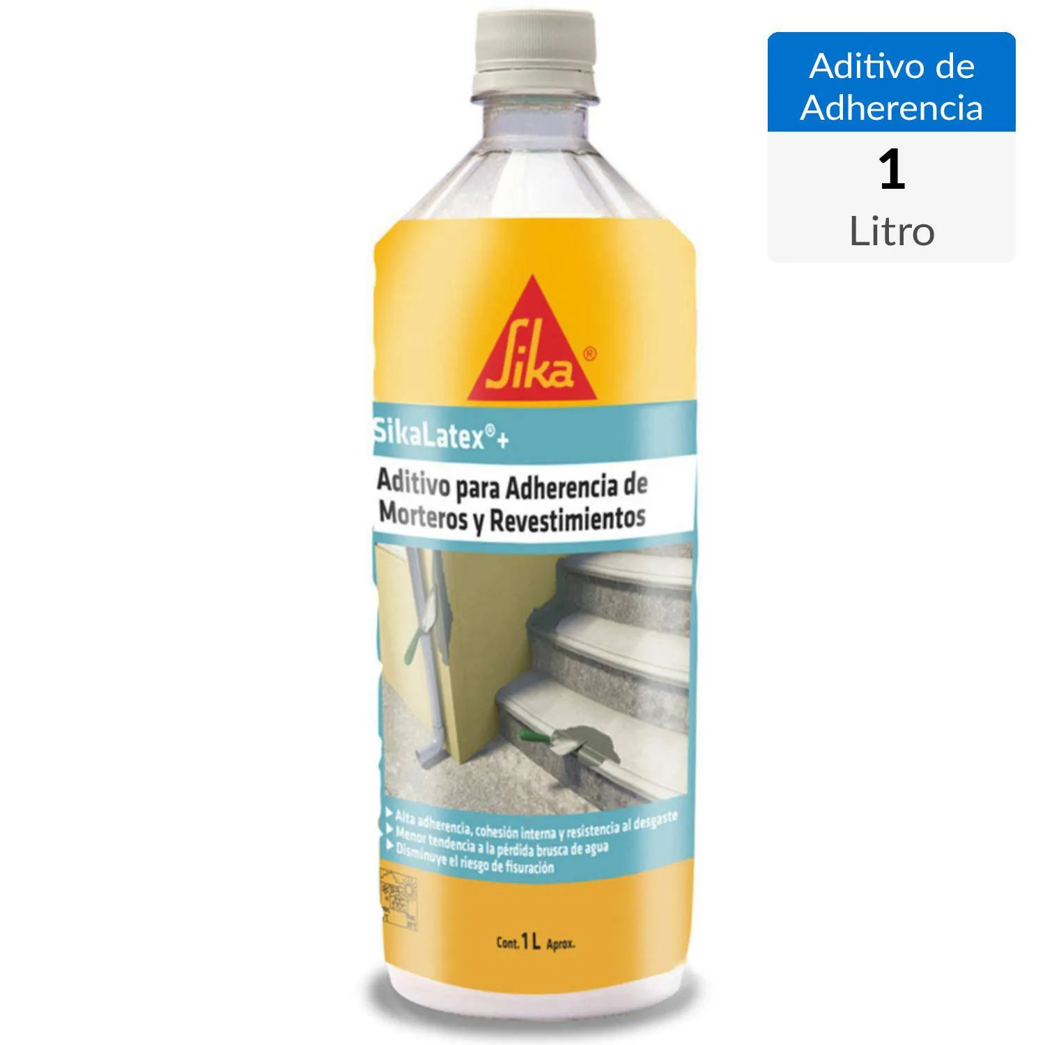 SIKA LATEX BOTELLA 1 LITRO