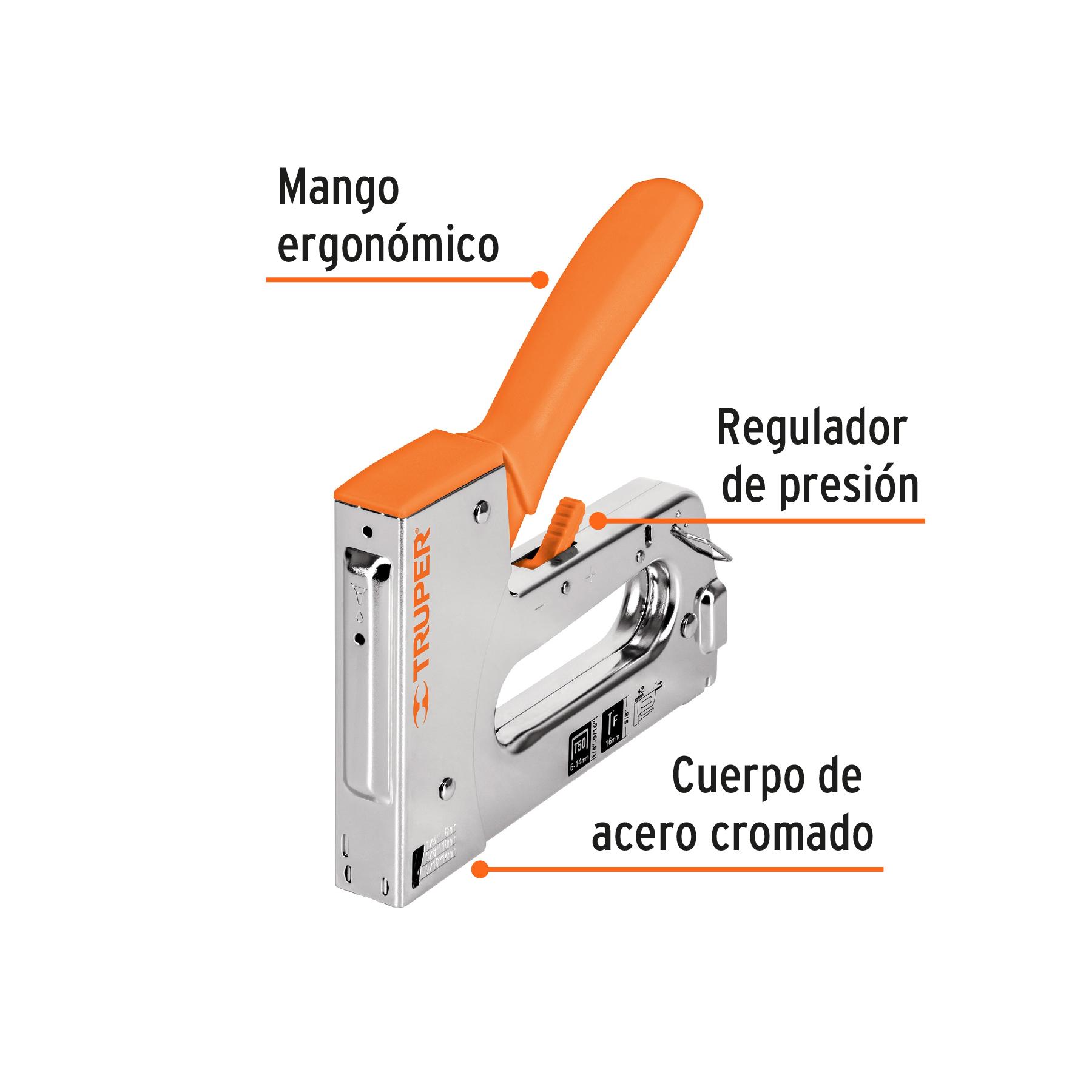 ENGRAPADORA TRUPER TIPO PISTOLA TRABAJO PESADO COD 17964