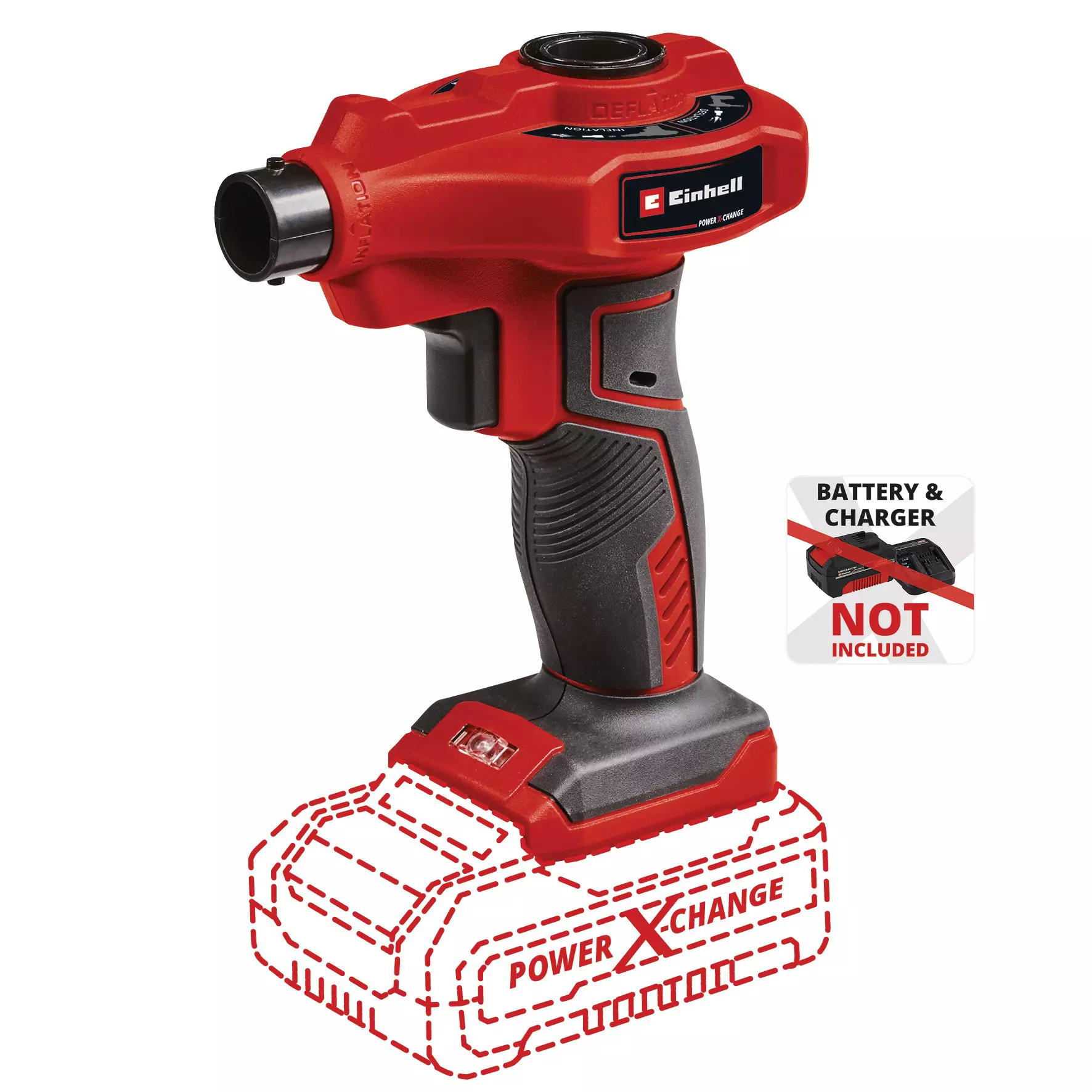 SOPLADOR INALAMBRICO EINHELL CE-AP 18 LI SOLO