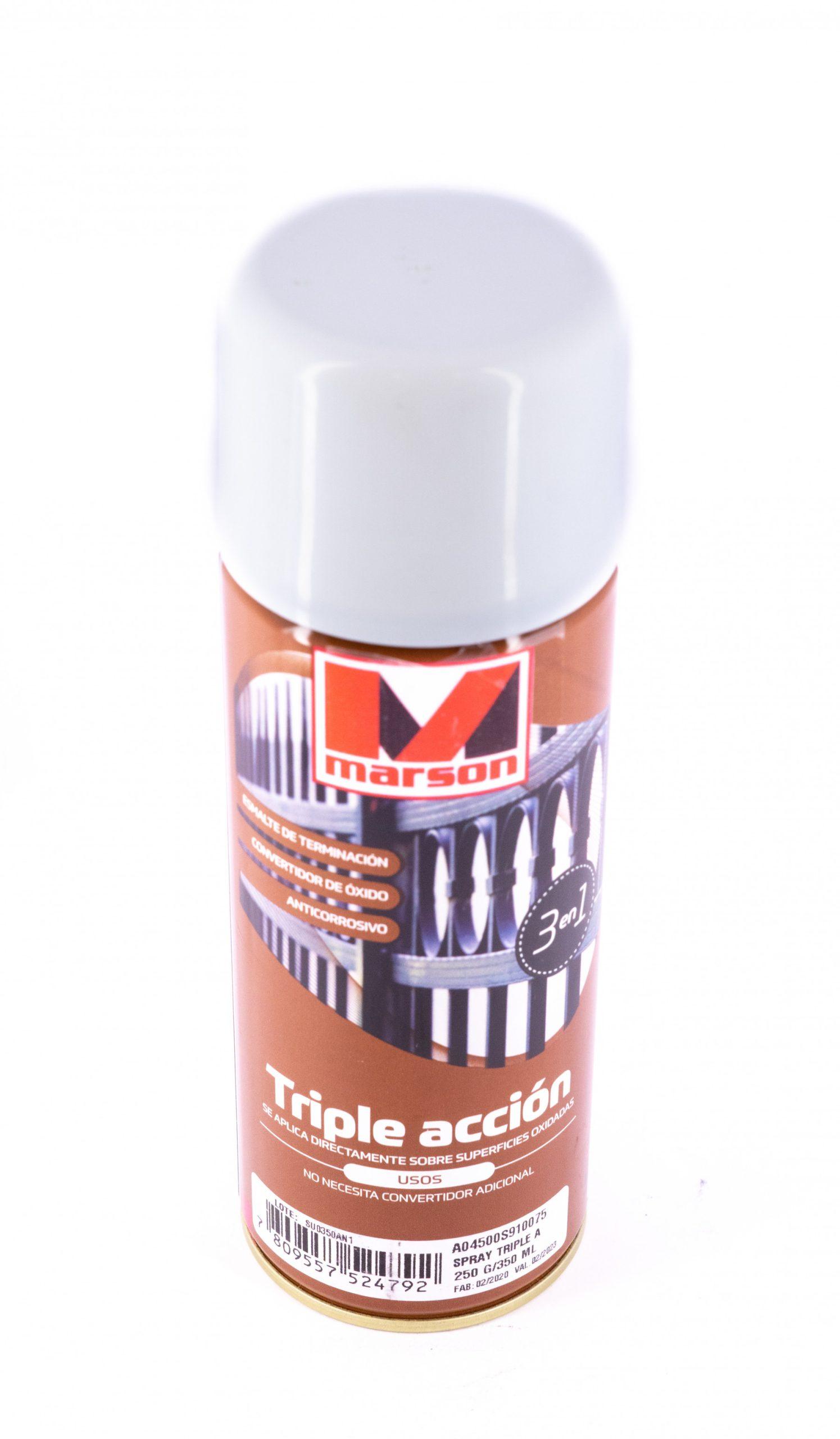 SPRAY MARSON TRIPLE ACCION BLANCO 350 ML