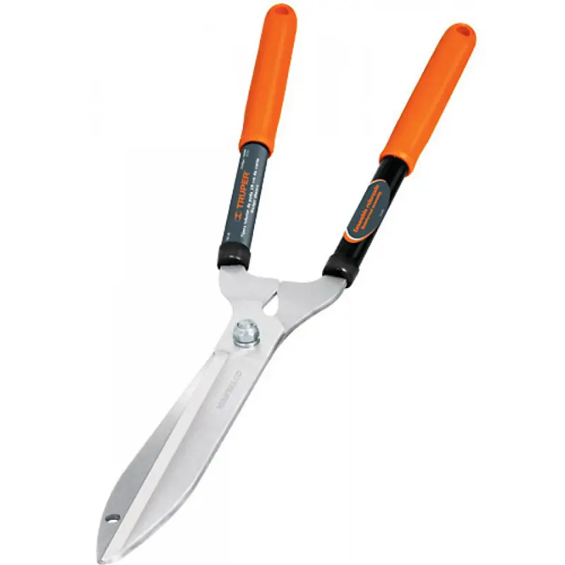 TIJERA CORTA PASTO TRUPER MANGO DE ACERO 23P 18398