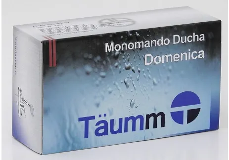 LLAVE MONOMANDO DUCHA DOMENICA TAUMM 010400302-T