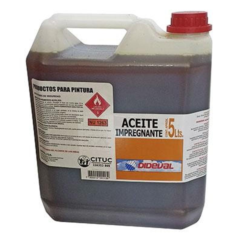 ACEITE IMPREGNANTE LINAZA DIDEVAL 5 LITROS