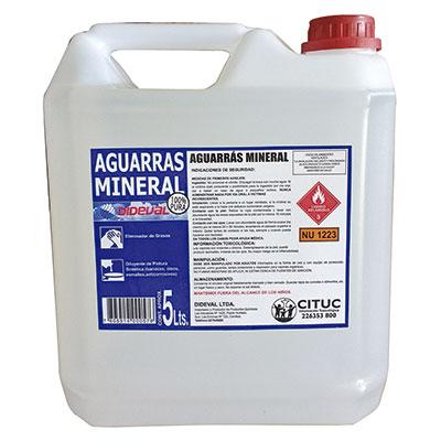 AGUARRAS DIDEVAL 5 LITROS