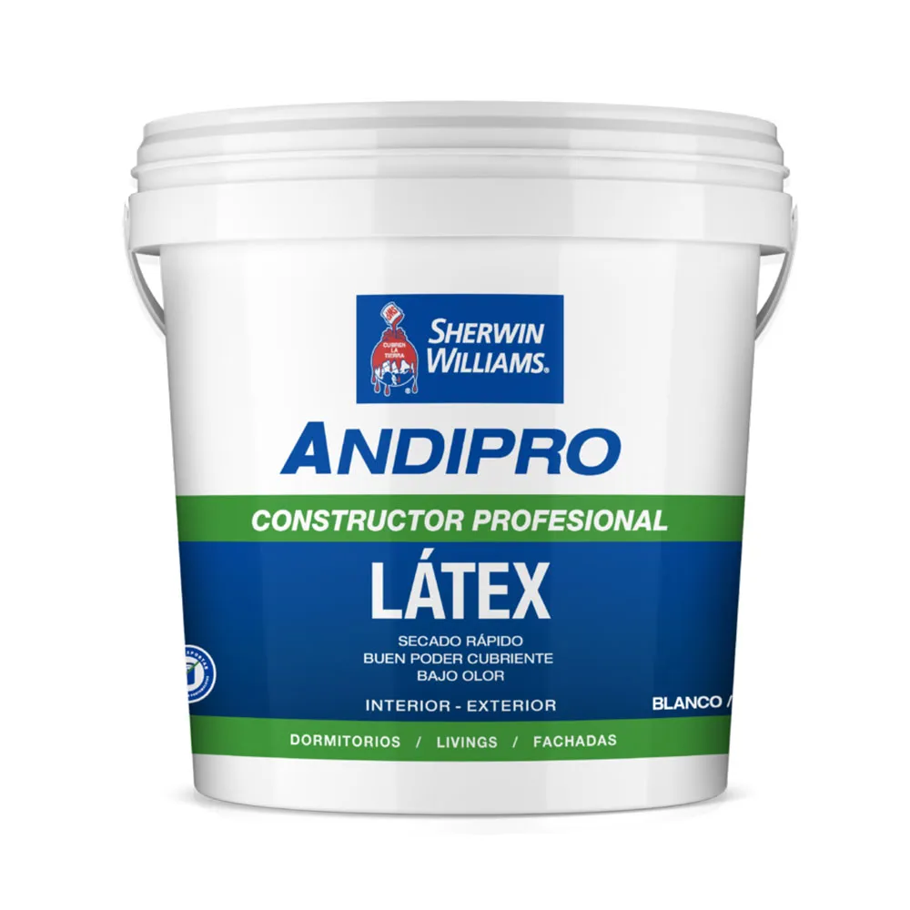 LATEX SHERWIN WILLIAMS ANDIPRO TINETA BLANCO