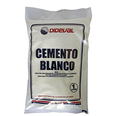 CEMENTO BLANCO DIDEVAL 1 KILO