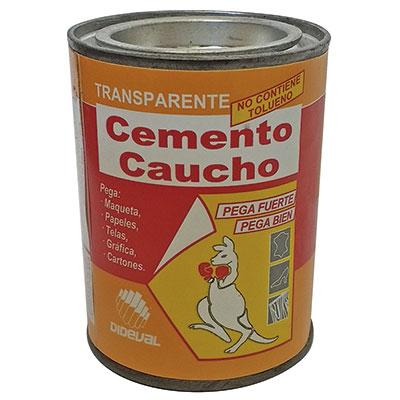 CEMENTO CAUCHO DIDEVAL 1/4 GALON