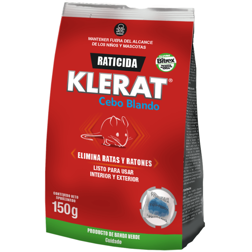 KLERAT RATICIDA CEBO BLANDO 150 GR