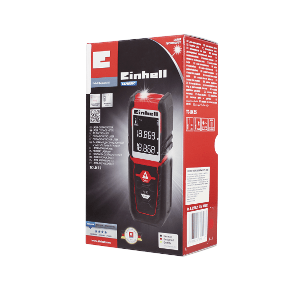 MEDIDOR DE DISTANCIA LASER EINHELL TC-LD 25