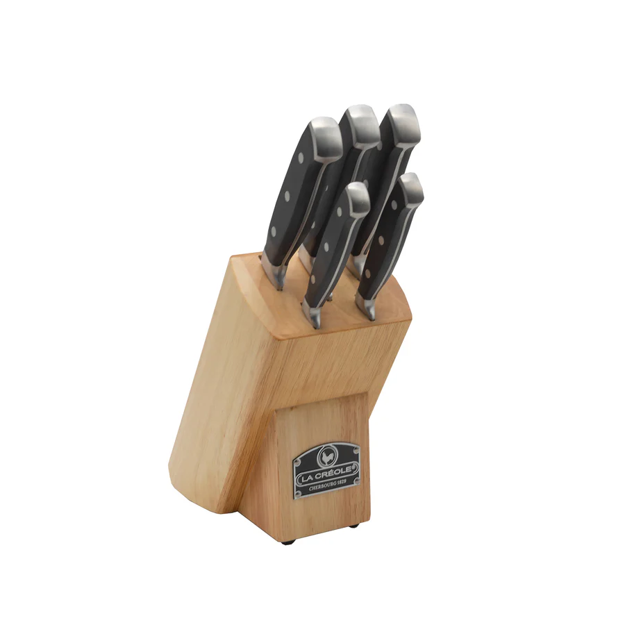 SET DE CUCHILLERIA HERITAGE LA CREOLE 5 PCS IMECU0076