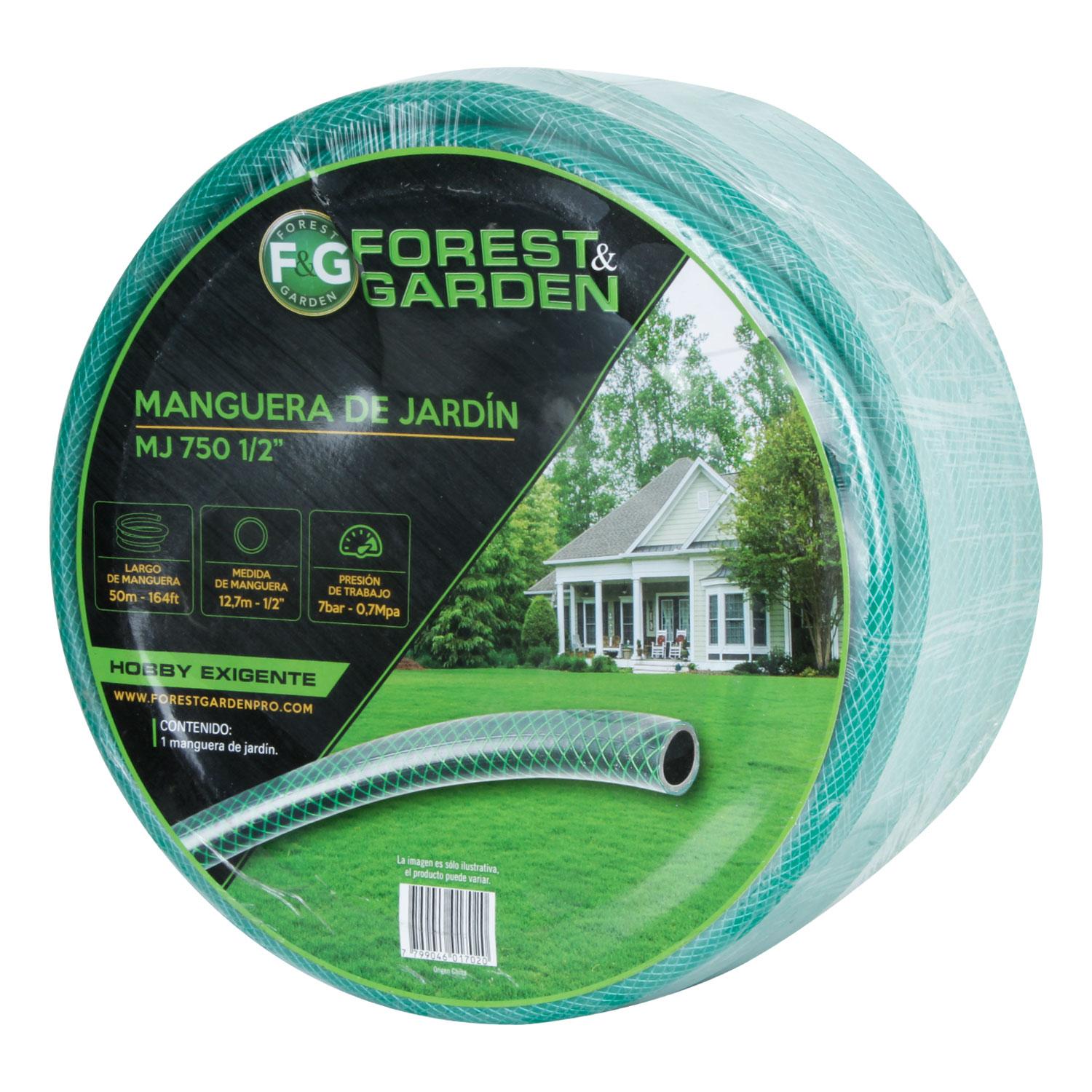 MANGUERA DE JARDIN FOREST AND GARDEN MJ 750 1/2 X 50M