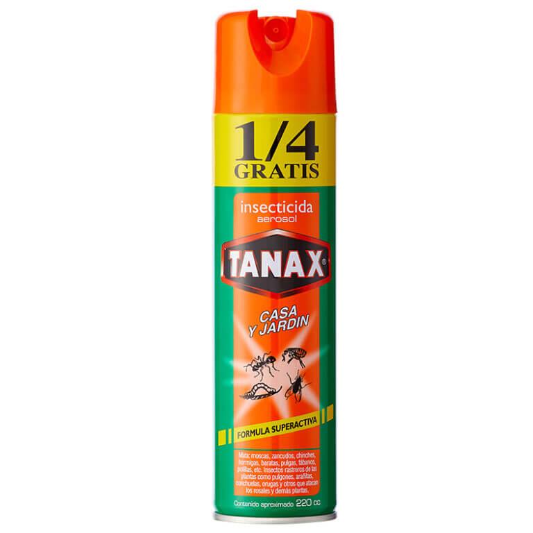 TANAX INSECTICIDA SPRAY CASA Y JARDIN 220CC
