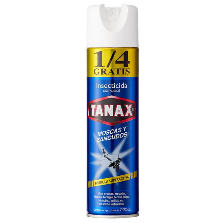 TANAX INSECTICIDA SPRAY MOSCAS Y ZANCUDOS 220CC