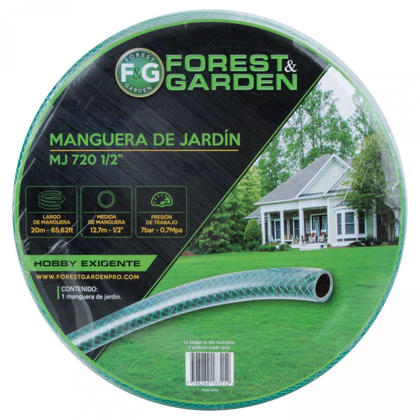 MANGUERA DE JARDIN FOREST AND GARDEN MJ 720 1/2 X 20MT