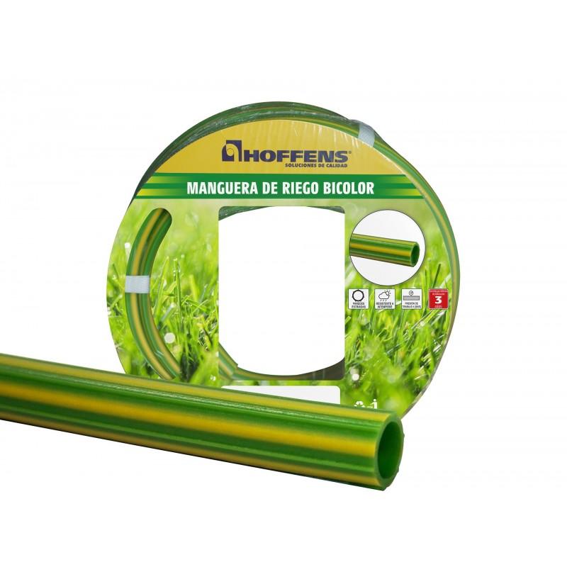 MANGUERA DE RIEGO BICOLOR HOFFENS 1/2 X 30M