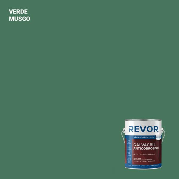 Antioxido Revor Clima Hostil Multifuncion Galvacril Verde Musgo Galon