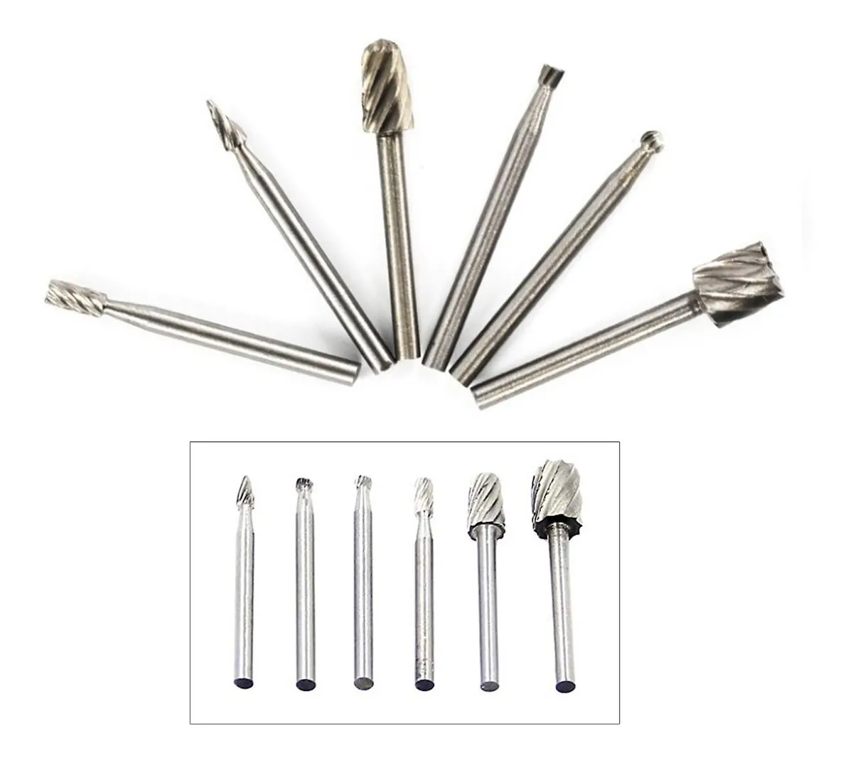 Accesorios Dremel 3W Corta Fresas 6 Pcs 36447 RQT-572