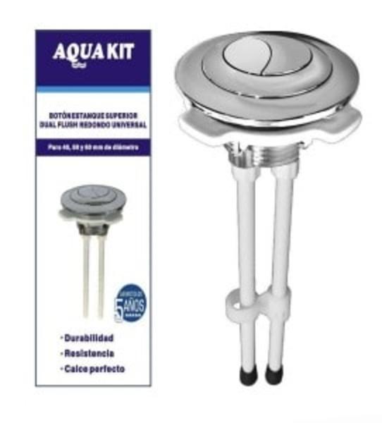 Boton Estanque Superior Dual Flush Aquakit BSUPFL