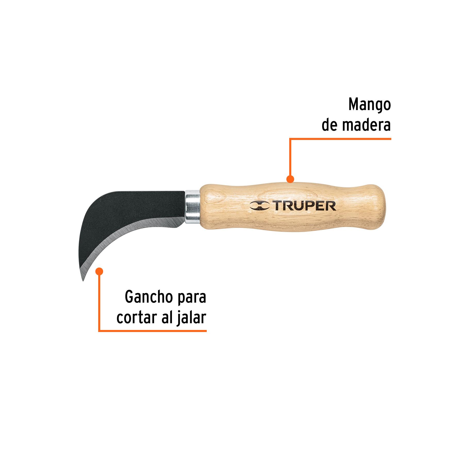 Cuchillo Para Linoleo Truper 8P Cod 14462