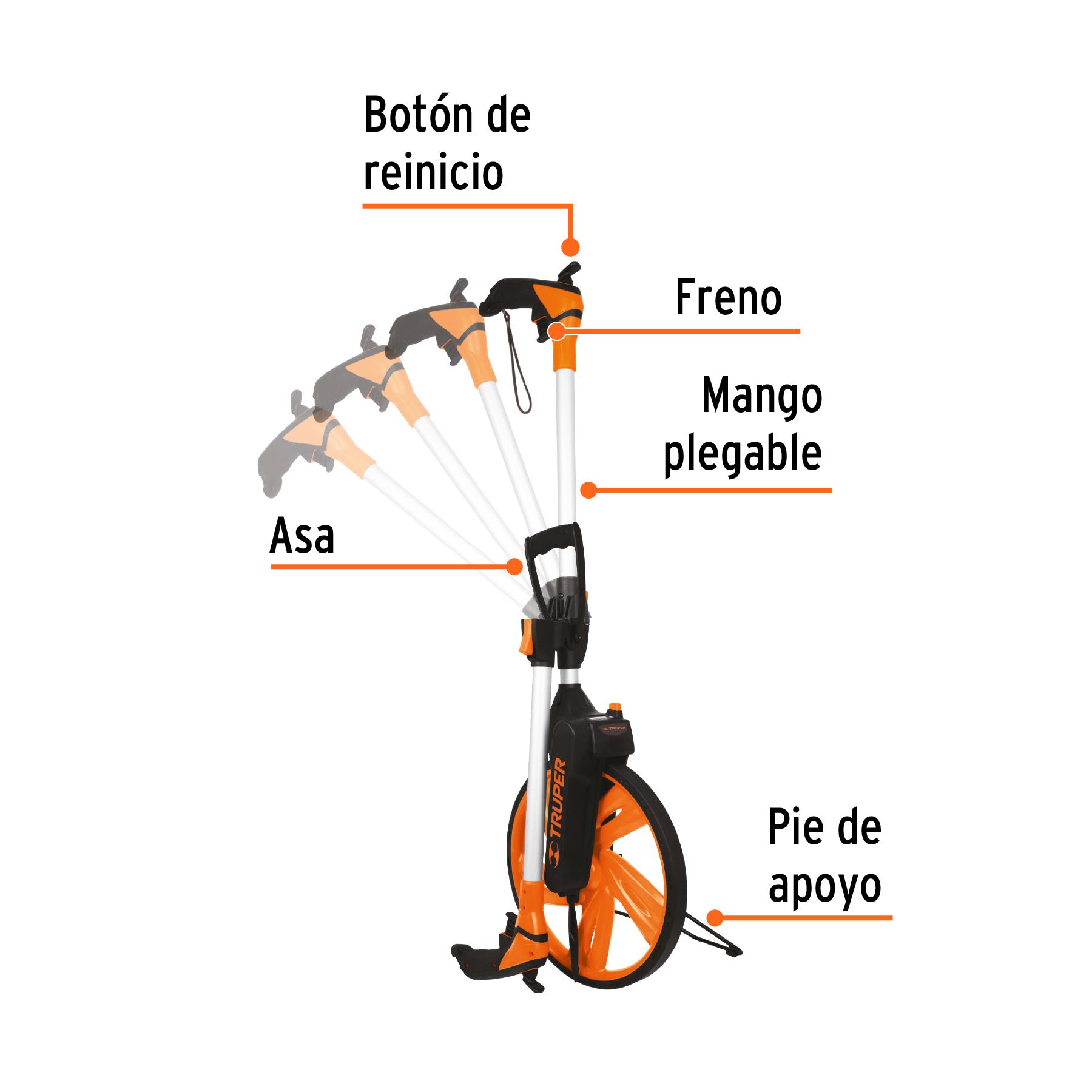 Odometro Con Rueda Truper Cod 15381