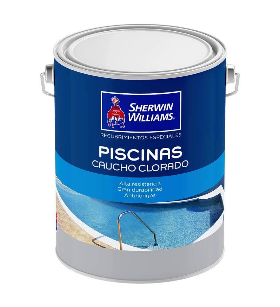 Pintura Piscina Sherwin Williams Caucho Azul Tahiti Galon