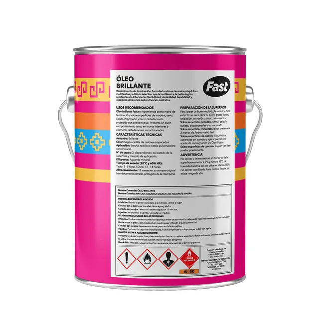 Oleo Fast Brillante Galon Blanco