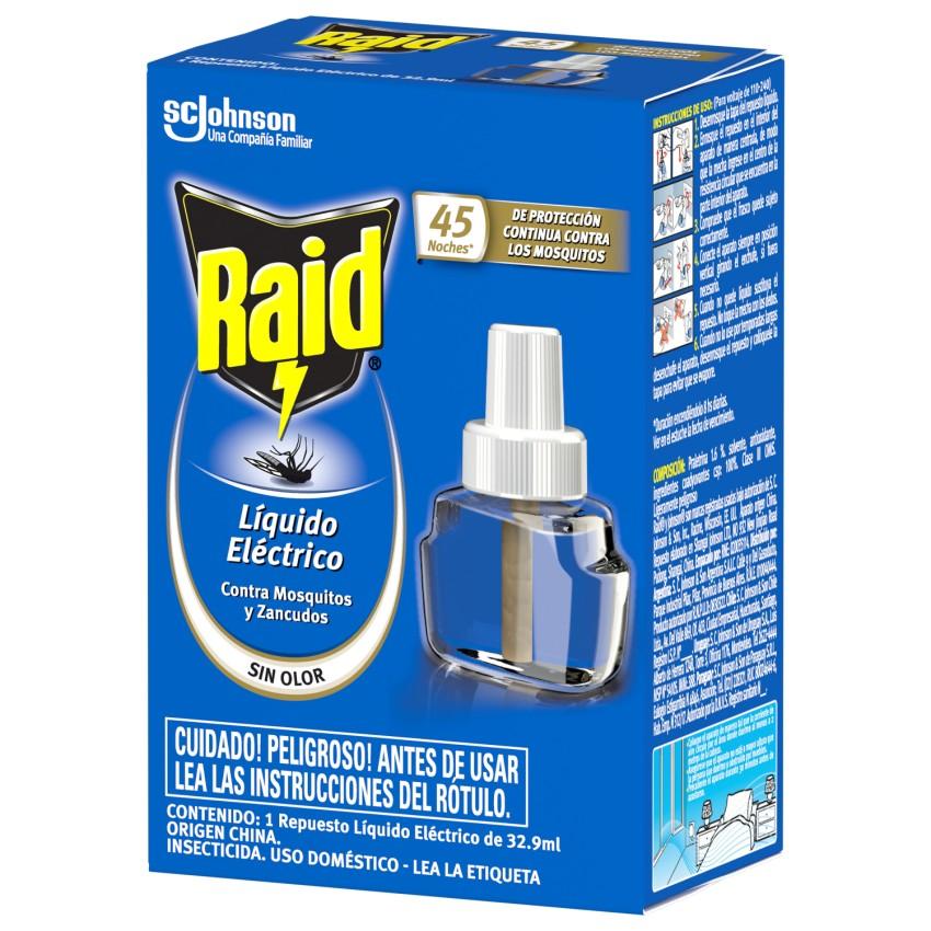 Raid Le Refill Repuesto Electrico Liquido