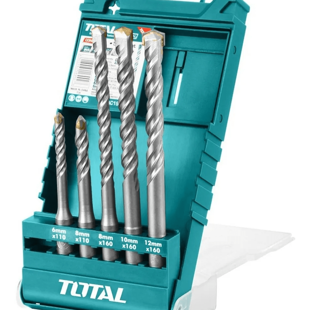 Juego De Brocas Total SDS PLUS 5 Piezas