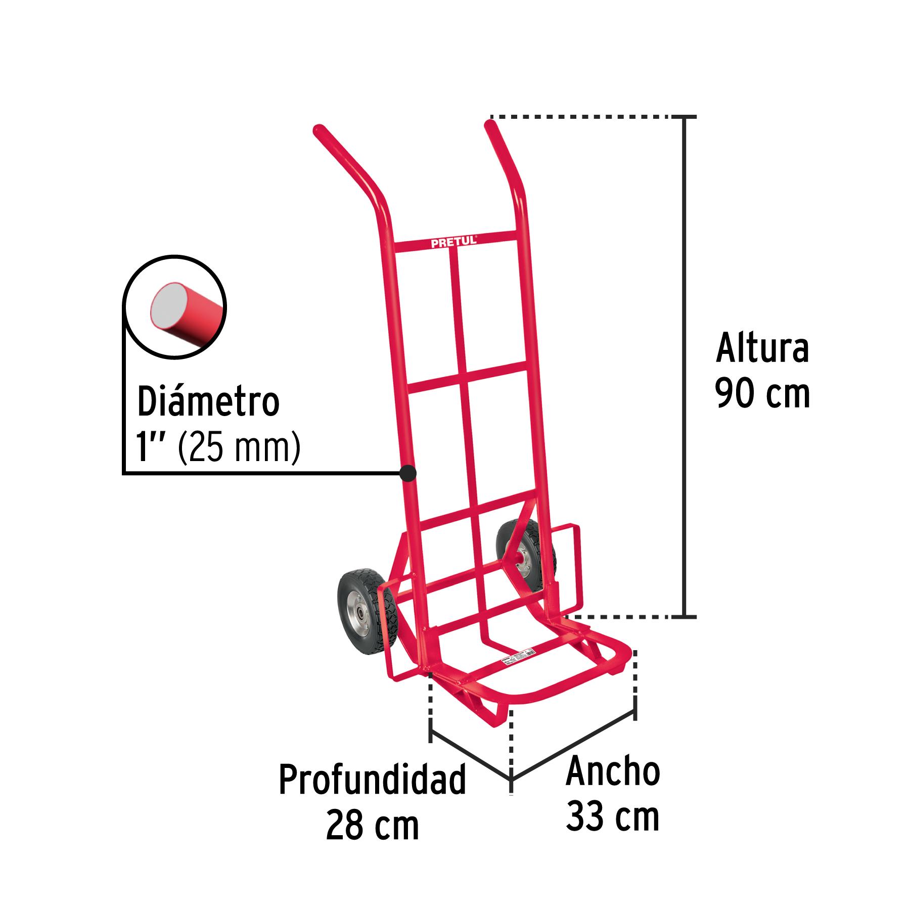 Carro Yegua Fiero De 100 Kg Pretul Cod 44475