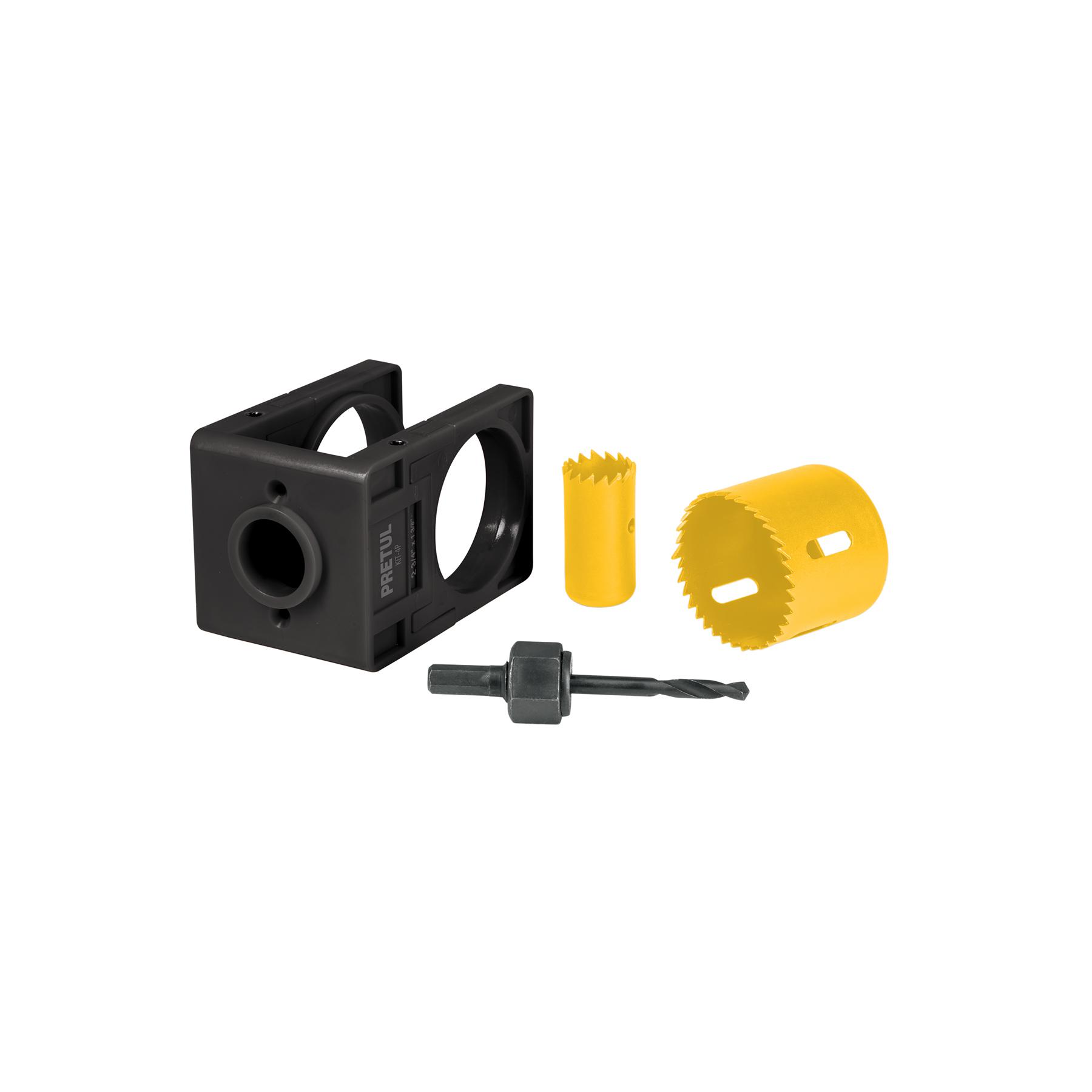 Juego Para Instalar Cerraduras Pretul 26038 KIT-4P