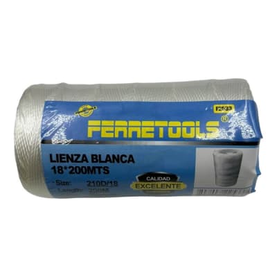 Lienza Ferretools Blanca 200 Mts F2533