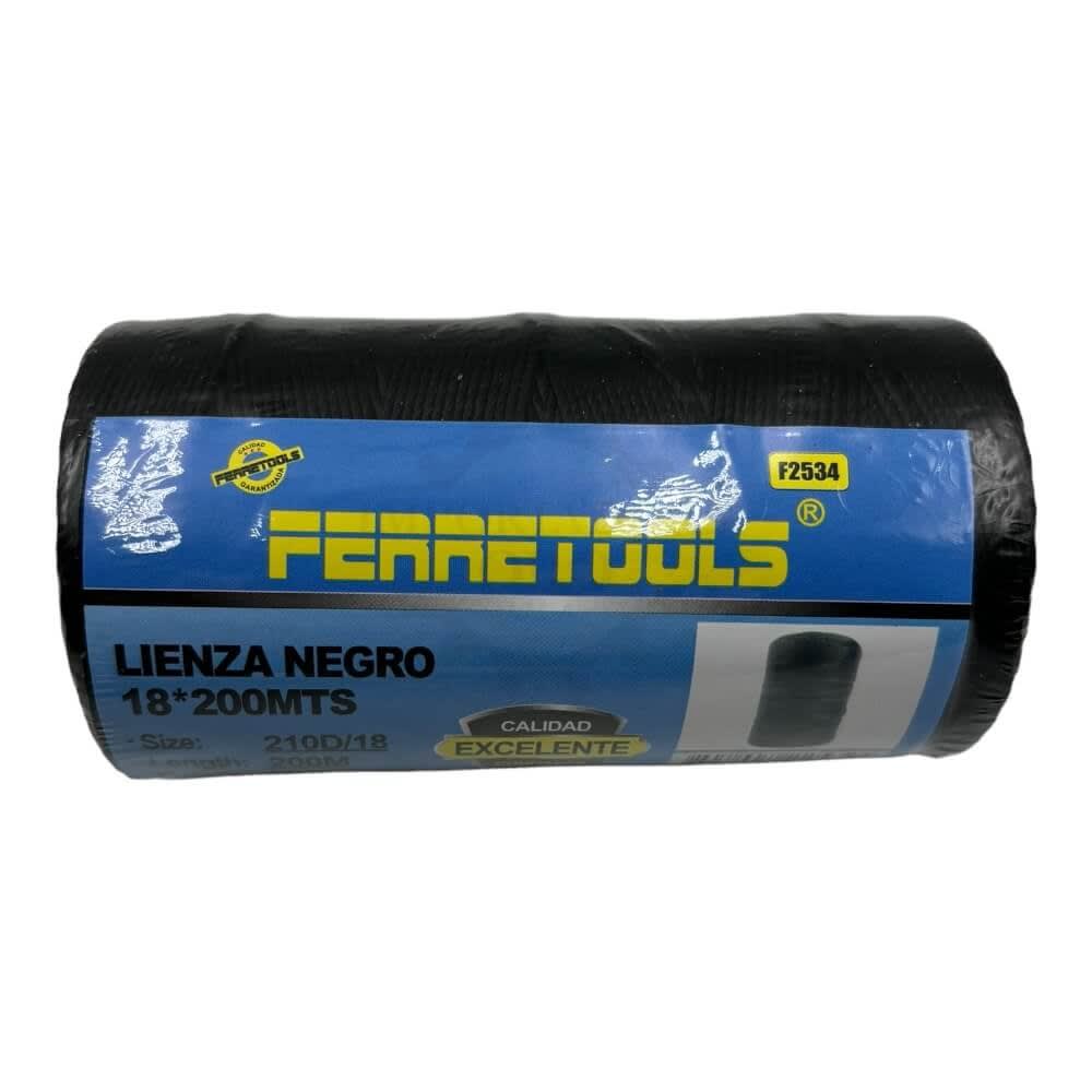 Lienza Ferretools Negra 200 Mts F2534