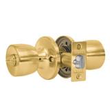 Cerradura Bash Tubular Satinado Dormitorio Oficina SA-615