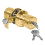 Cerradura Bash Tubular Satinado Dormitorio Oficina SA-615