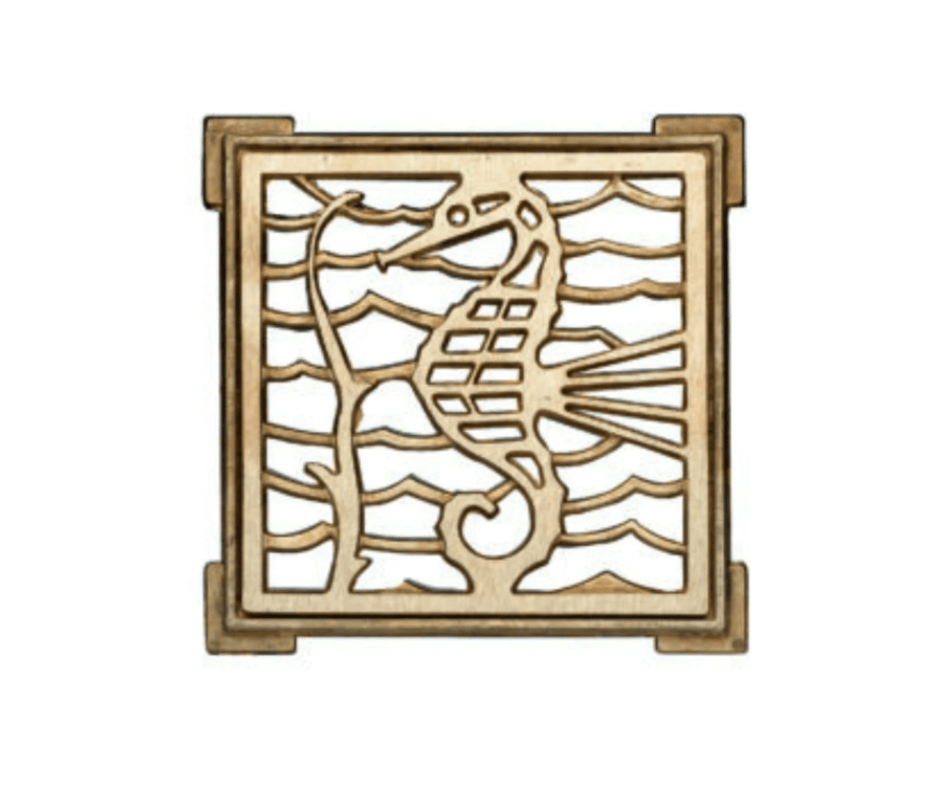 Rejilla Pileta Cuadrada 100Mm Bronce Poli 109233