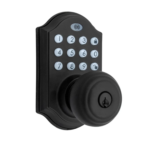 Cerradura Digital Odis Colonial Pomo 5500 Negro CEP0001463