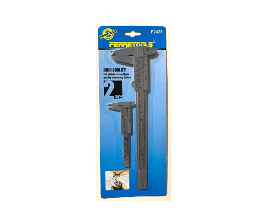 Pie De Metro Plastico Ferretools 2 Pcs F2428