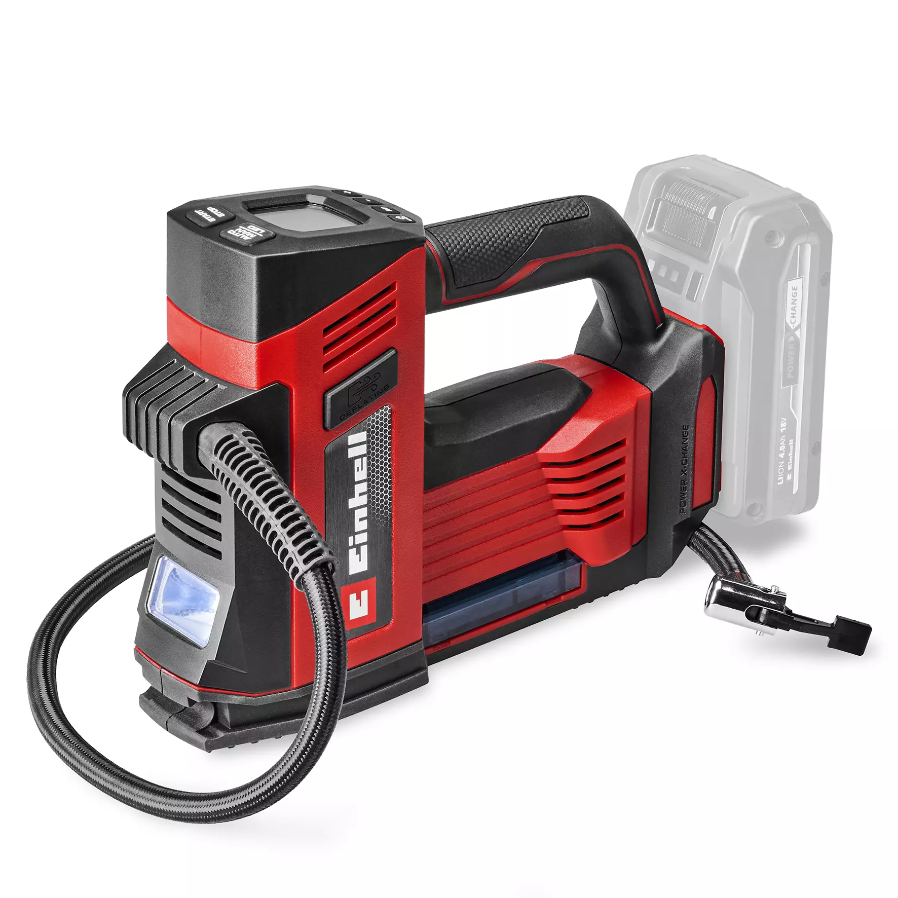 Compresor Inalambrico Para Auto 18V Einhell CE-CC 18/23 D LI-SOLO