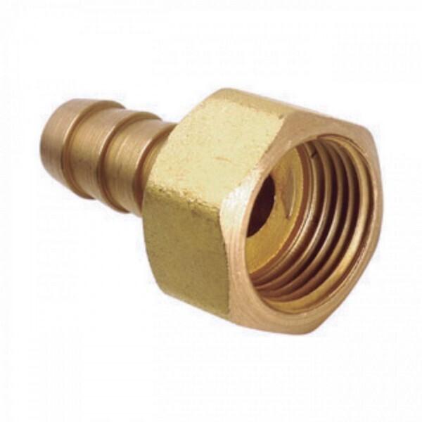 Acople Gas Regulador Recta 3/8 HI Izquierdo