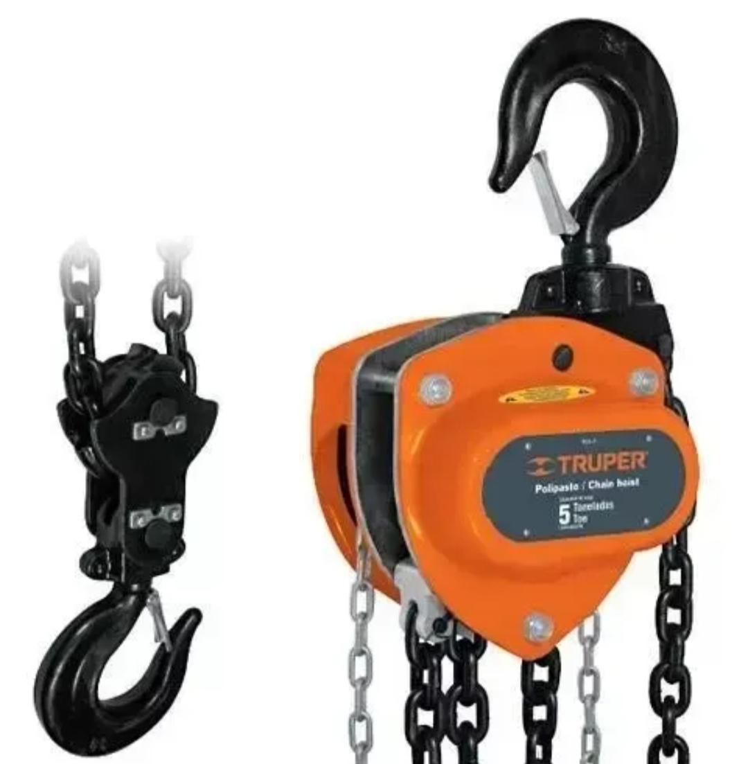 Tecle Cadena Truper 5 Ton COD 16828