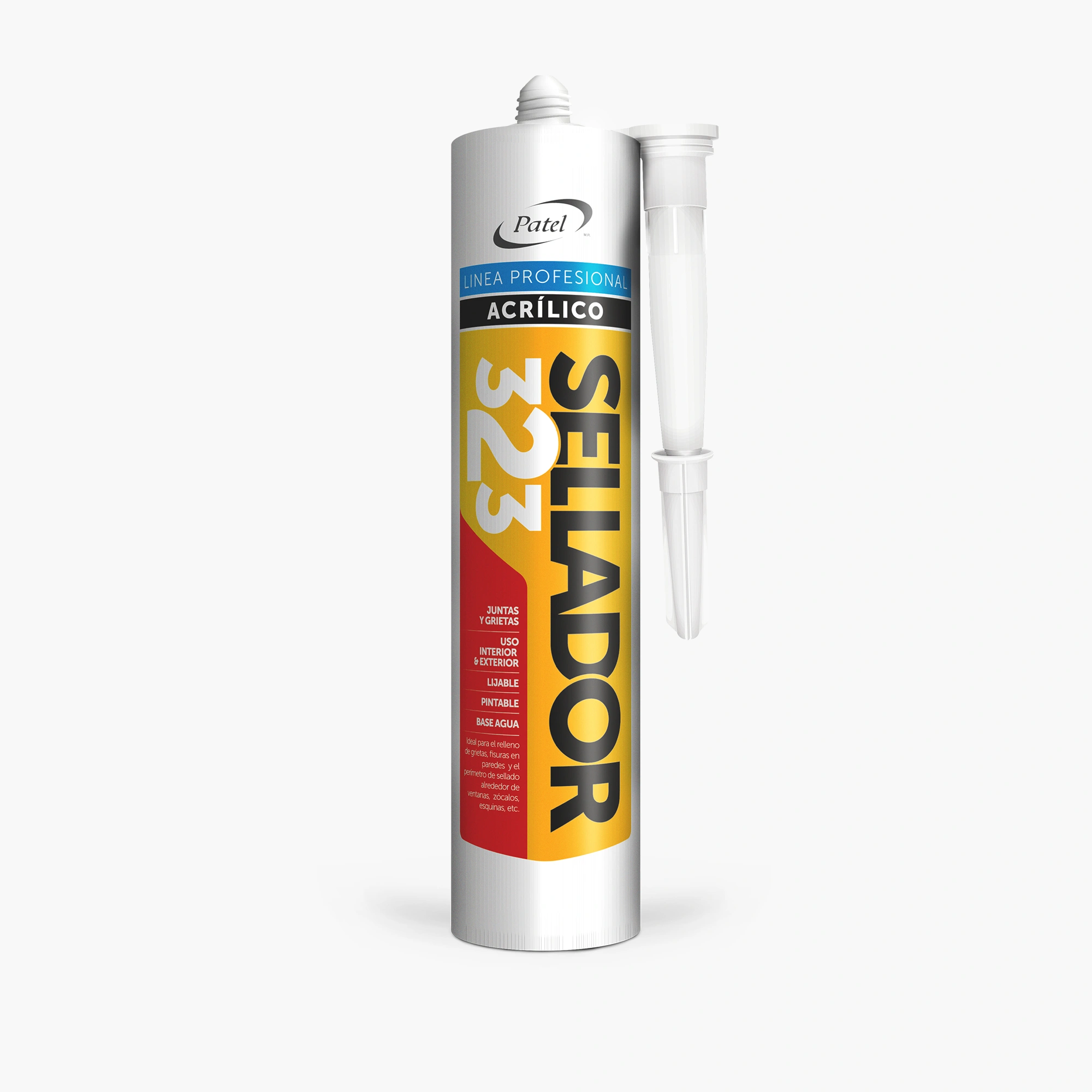 Sellante Acrilico 323 Patel Blanco 280 mL