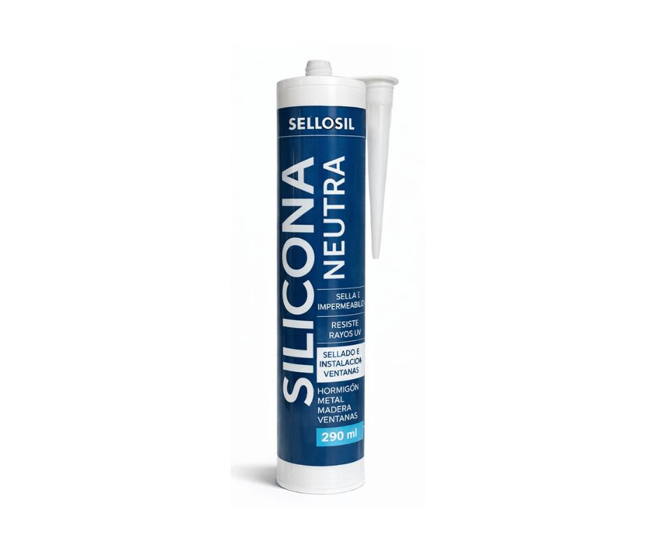Silicona Neutra Sellosil Gris Claro 290 mL