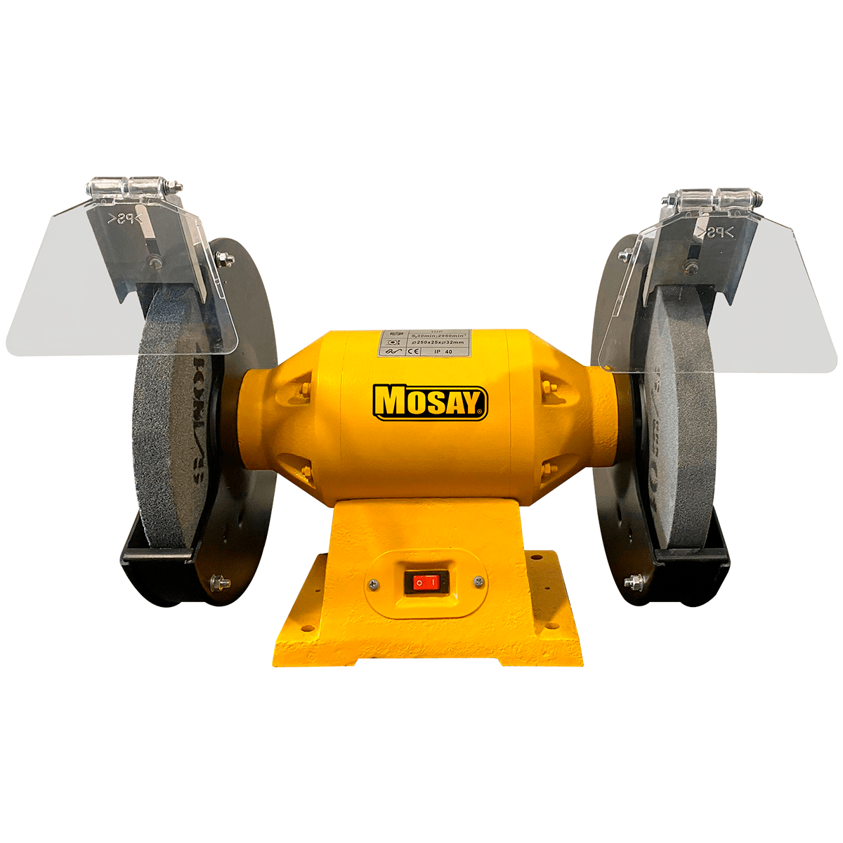 Esmeril De Banco Mosay 8P 370W